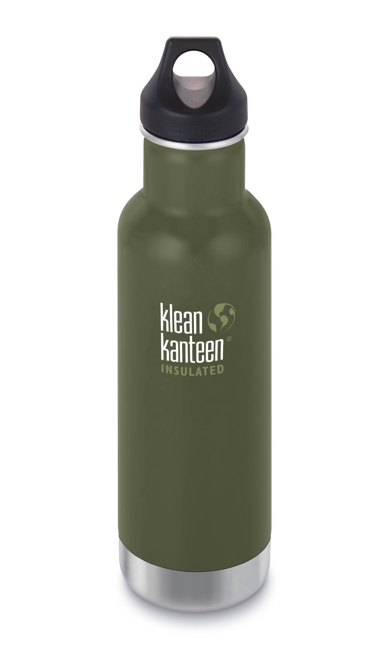 Klean Kanteen Edelstahl Isolierflasche Classic 592ml mit Loop Cap