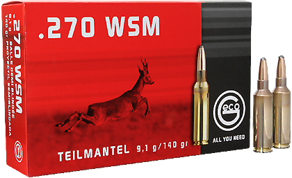 Geco .270 WSM Teilmantel 9,1g / 140gr