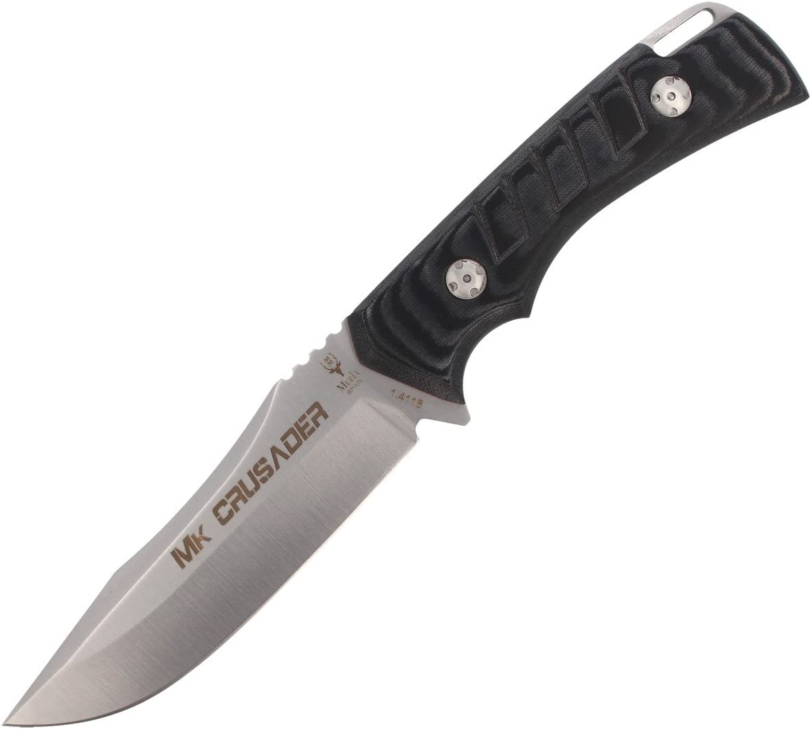 61VUzhcmQvL-_AC_SL1200_ Muela Crusader Jagd-/Outdoormesser