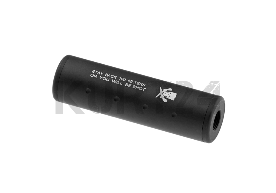 16699 Pirate Arms 110x35 Stubby Silencer CW/CCW