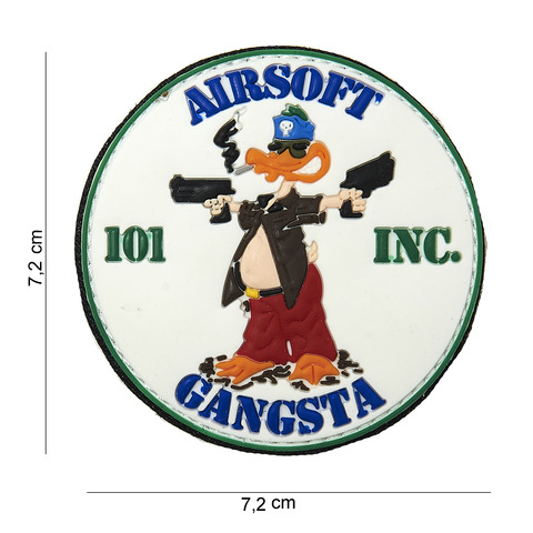 Patch "Airsoft Gangsta"