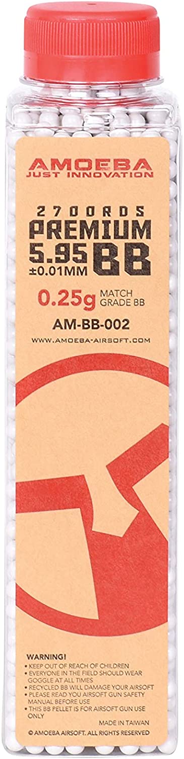 71kXZVDr5TL-_AC_SL1500_ Amoeba BB's 6mm 0,25g 2700St. Weiß
