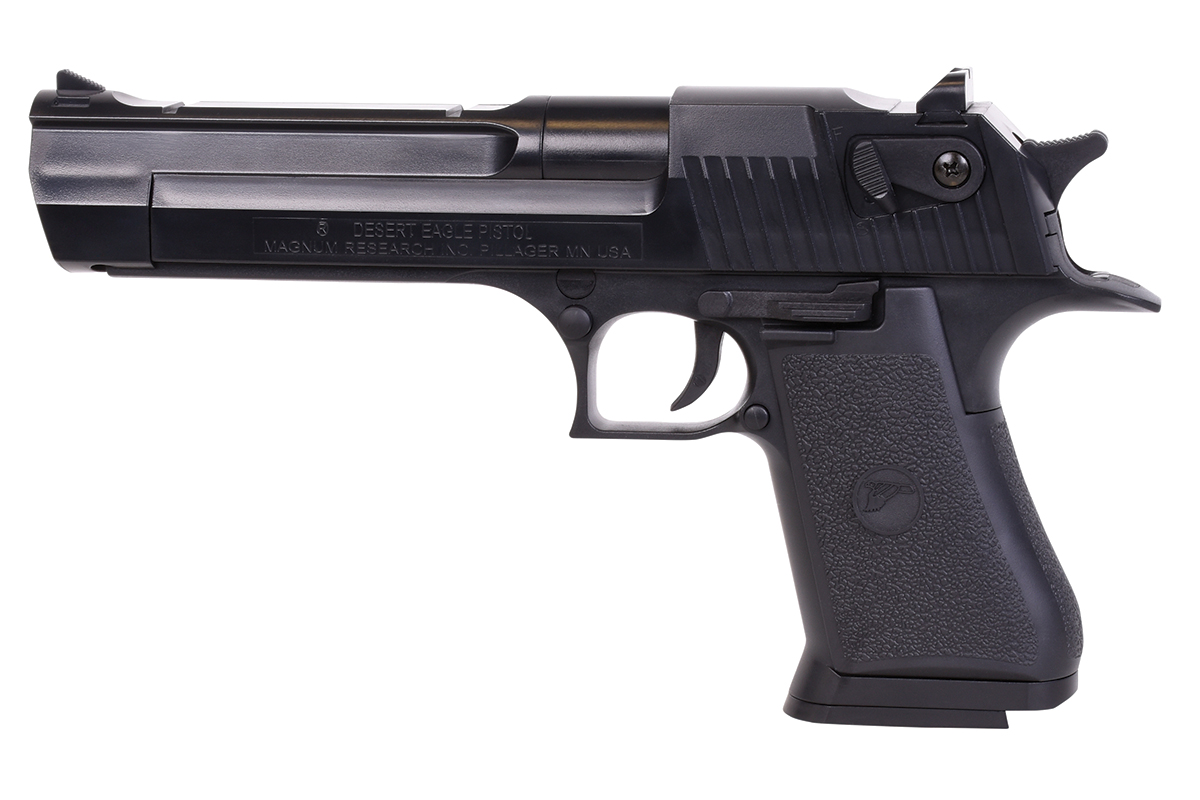 Desert Eagle .50AE Schwarz 6mm - Airsoft Federdruck < 0,5 Joule