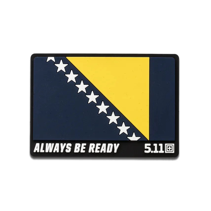 92199BA_999_BosniaFlag_Patch 5.11 Bosnien und Herzegowina Flagge Patch