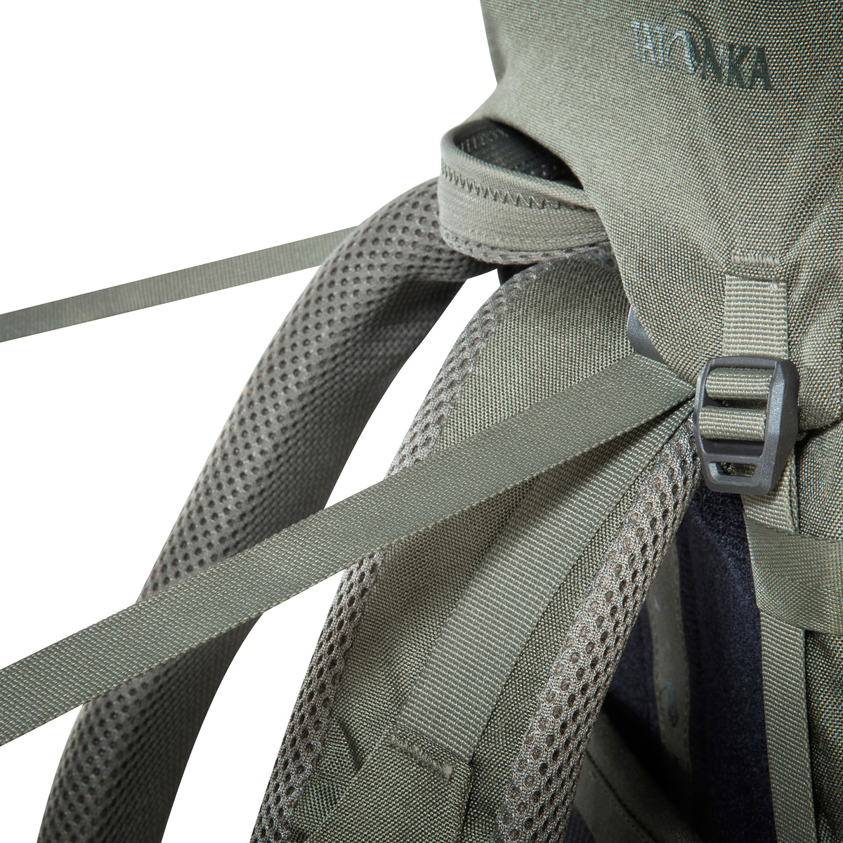 Tatonka Pyrox 45+10 Bushcraft-Rucksack Stone Grey Olive