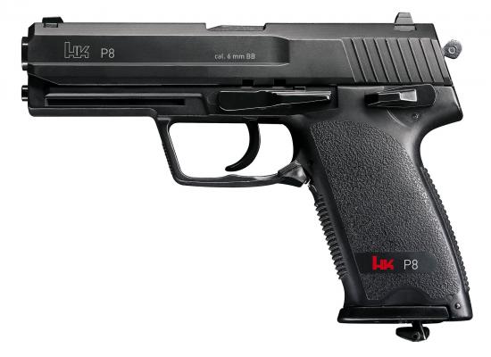v8 Heckler & Koch P8 Airsoftpistole 6 mmBB