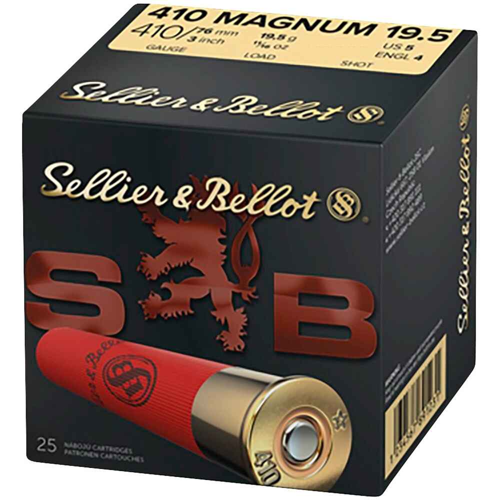 serverdwTi68BbKYMX6 S&B Magnum .410/76 Jagd Plastik 3,25mm 19,5g