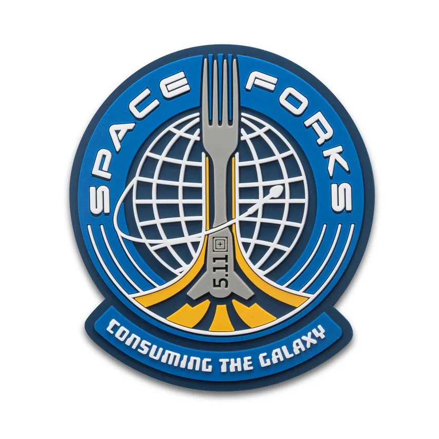 92058_676_SpaceForksPatch_01 5.11 Space Forks Patch
