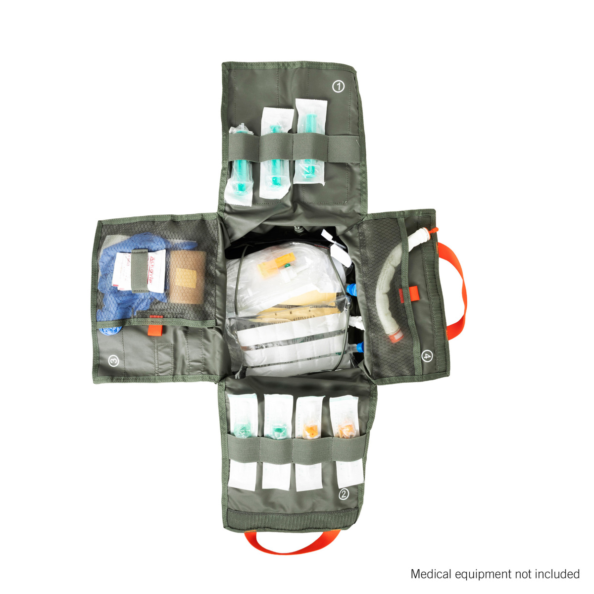 Tasmanian Tiger First Responder 50 Erste-Hilfe-Rucksack stone-grey-olive IRR