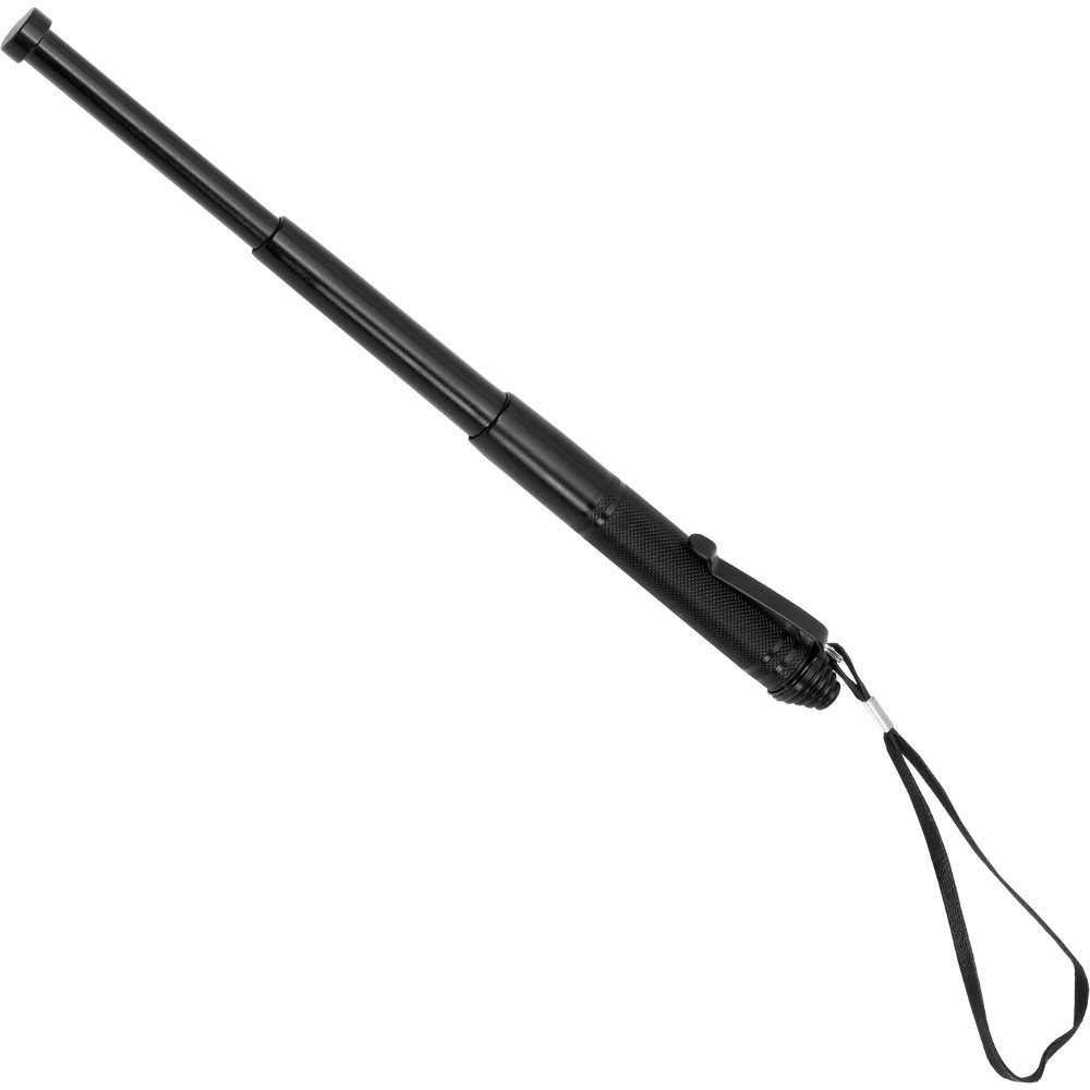 30961_s Black Field Mini Schlagstock 13" mit Handschlaufe