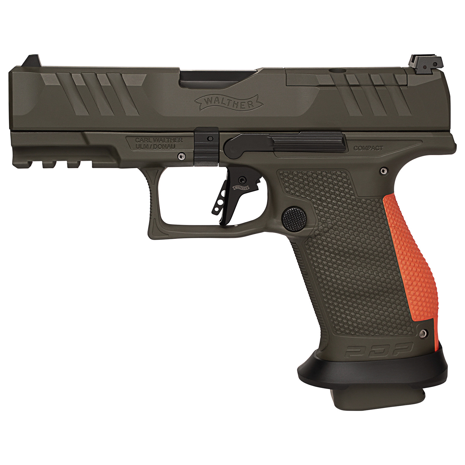 Walther PDP Compact 4" Sondermodell Green Cerakote 9mm Luger