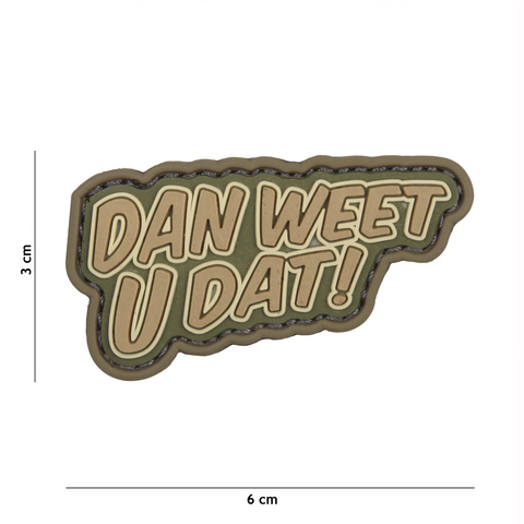 Patch "Dan Weet U Dat"