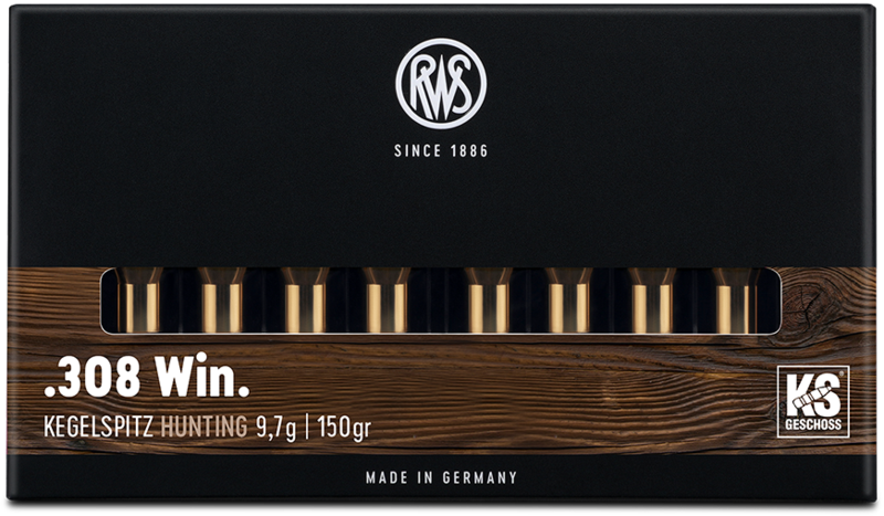 RWS .308 WIN. Kegelspitz  9,7g / 150gr
