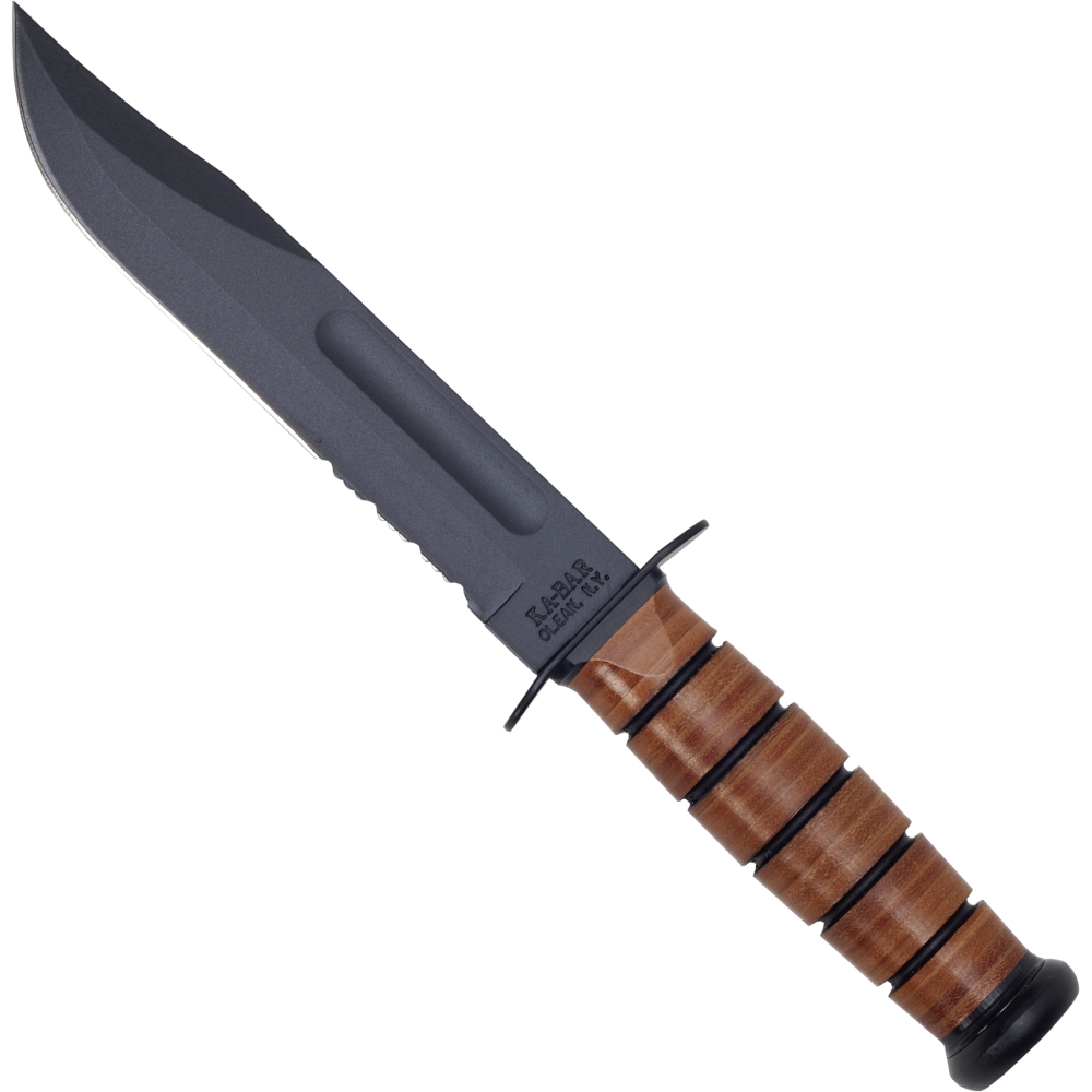 KA-BAR USMC Kampfmesser Wellenschliff