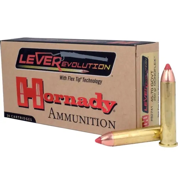 Hornady .45-70 Government 16,2g / 250gr MonoFlex LEVERevolution Bleifreie