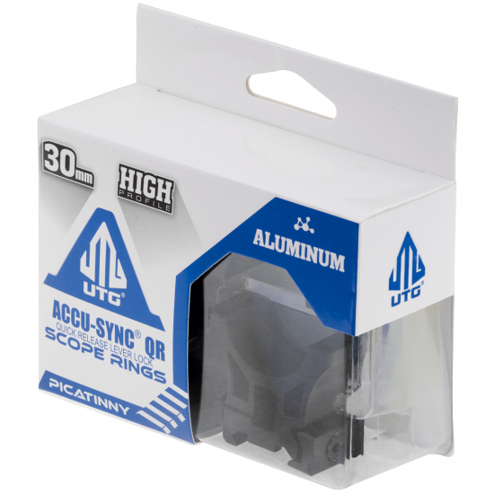 UTG Accu-Sync 30 mm QR Picatinny Scope Rings