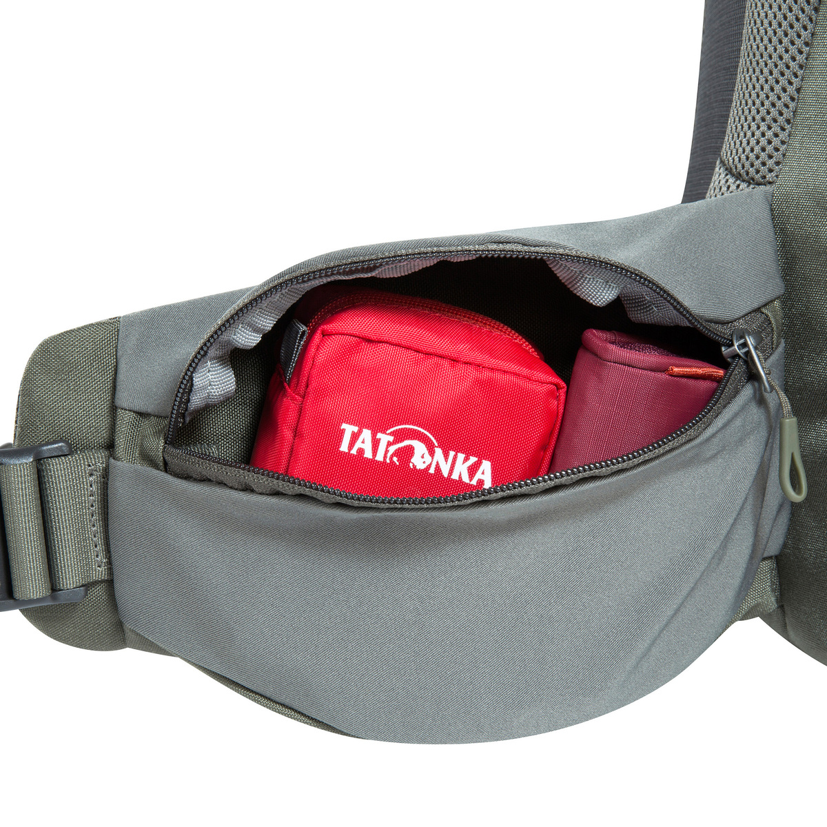 Tatonka Pyrox 45+10 Bushcraft-Rucksack Stone Grey Olive