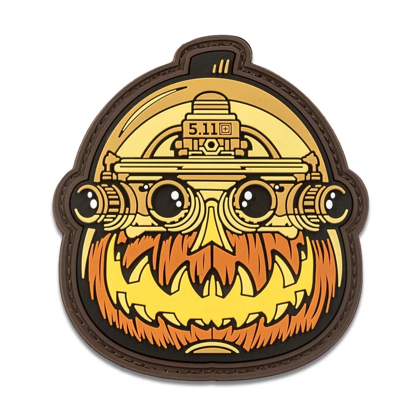 5.11 Sergeant Jack-O-Lantern Patch