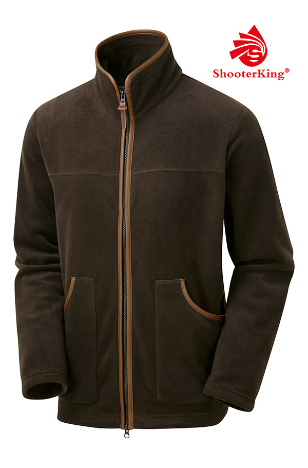 81107_2017 Shooterking Performance Fleece Jacke braun