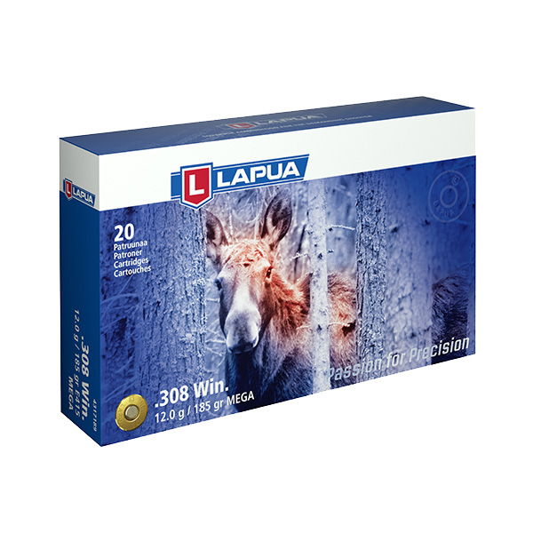 Lapua .308 Win. Mega 12.0g / 185gr