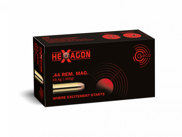 Geco .44Rem Magnum Hexagon 19,4g / 300gr
