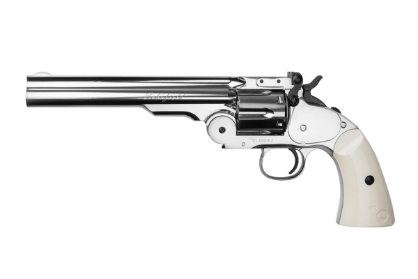 Schofield 6" Revolver 6mm BB Airsoft Co2 Non BlowBack